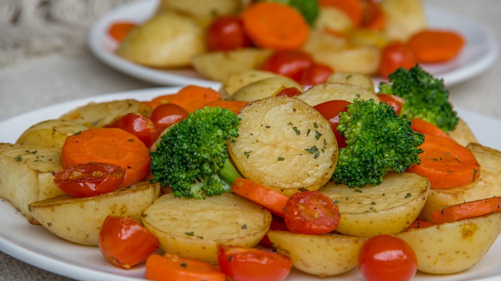 kartoffel brokkoli pfanne lecker abnehmen